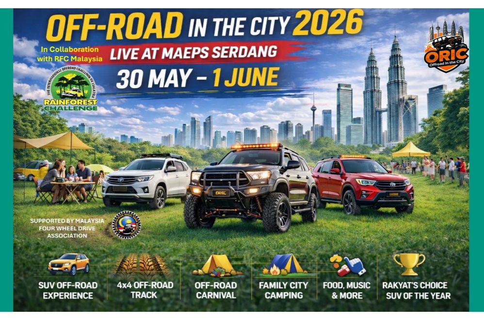 Off Road in the City (ORIC) coming 30 May – 1 June
